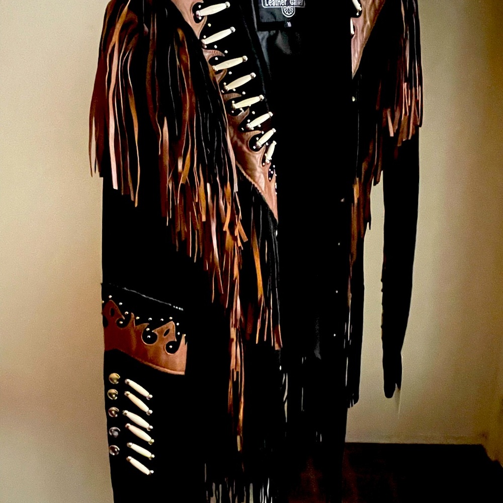 Western Suede Fringe Jacket